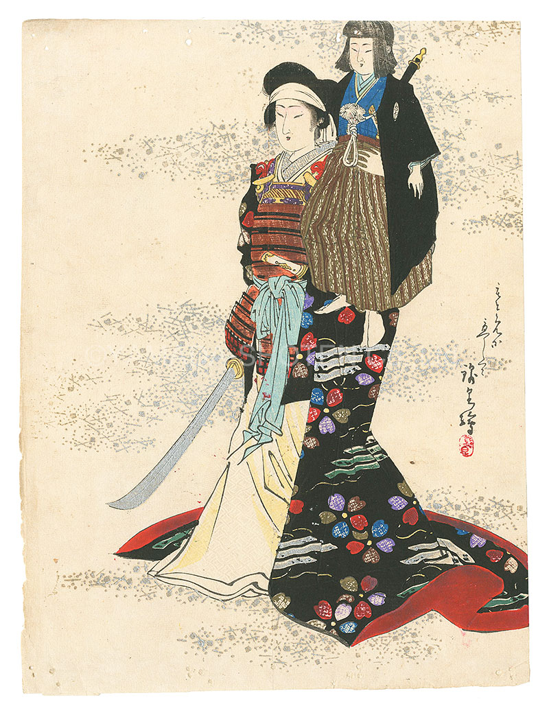 Suzuki Kinsen “Kuchi-e Print”