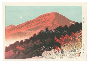伊東深水「信濃十景　霜の晨」