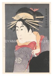 Sharaku / Actor Matsumoto Yonesaburo as Kewaizaka no Shosho, Actually Shinobu【Reproduction】 [松本米三郎のけはい坂少将実はしのぶ【復刻版】]