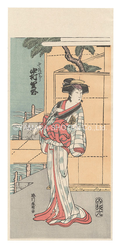 Hokusai “Actor Nakamura Riko as the Wife of Fukukiyo【Reproduction】”