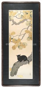 Hishida Shunso / Black cat