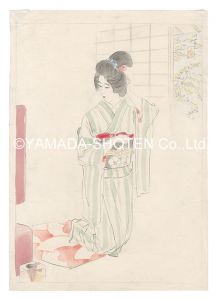 神保朋世「自筆画稿　春昼」