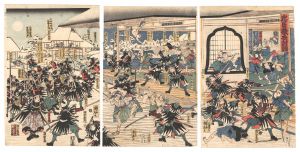 <strong>Yoshitora</strong><br>The Night Attack in Chushingur......