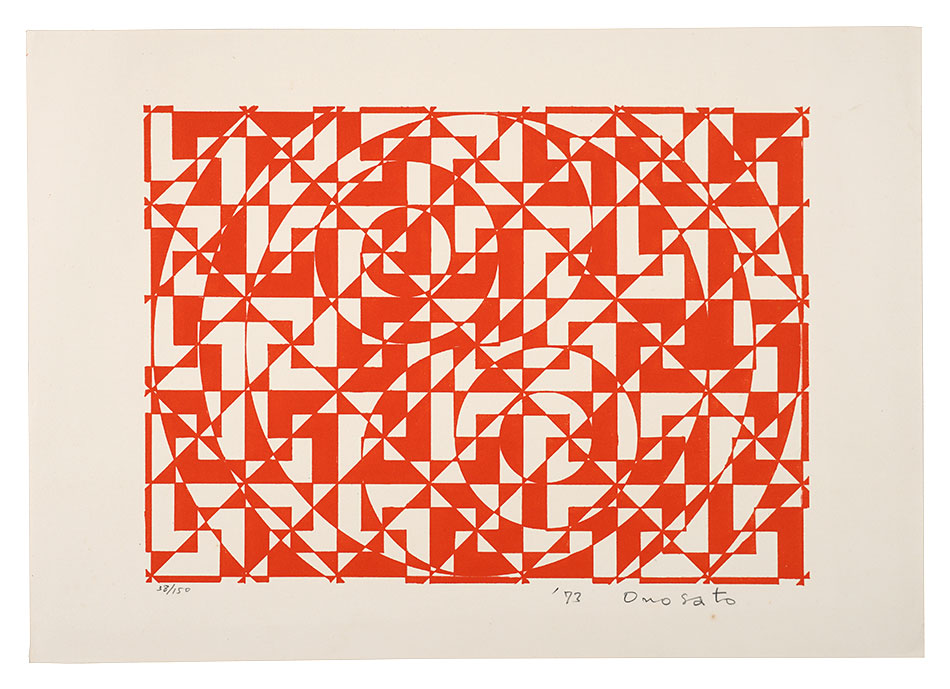 オノサトトシノブ「Lithograph R」