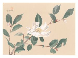 萬華画譜　さざんか　／　小栗美二