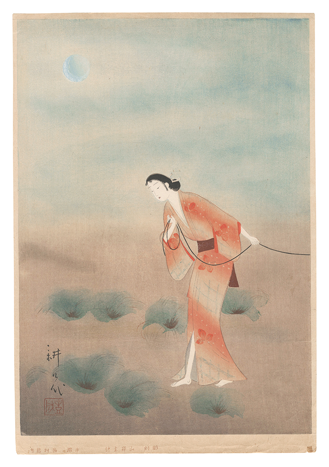 Yamamura Koka “Seki no Koman in Tanba Yosaku matsuyo no komurobushi”