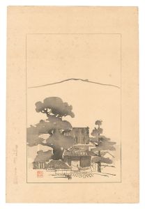 阪神名勝図絵　26 中山　／　赤松麟作