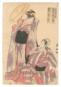 芝居絵　／　豊国初代