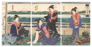 横浜五十鈴楼之図　／　国明