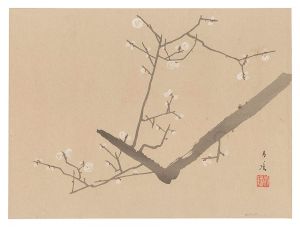 寒梅一枝　／　石崎光瑤
