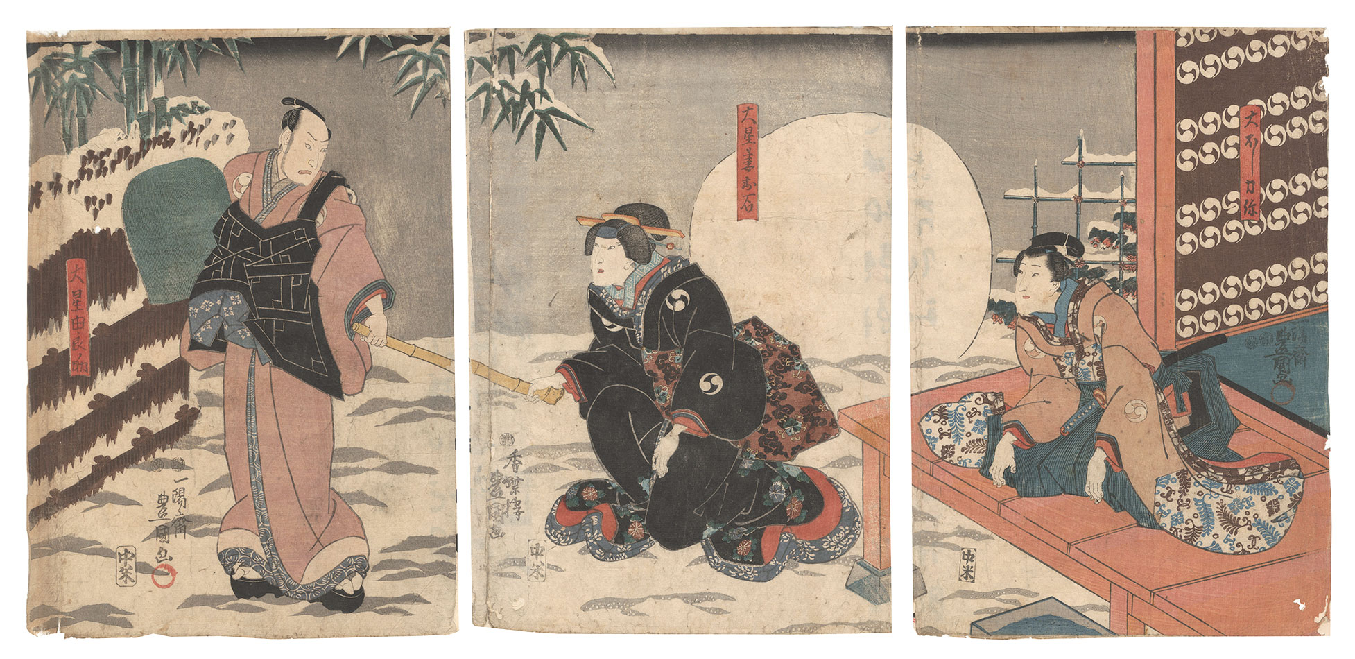 Toyokuni III “The Storehouse of Loyal Retainers”