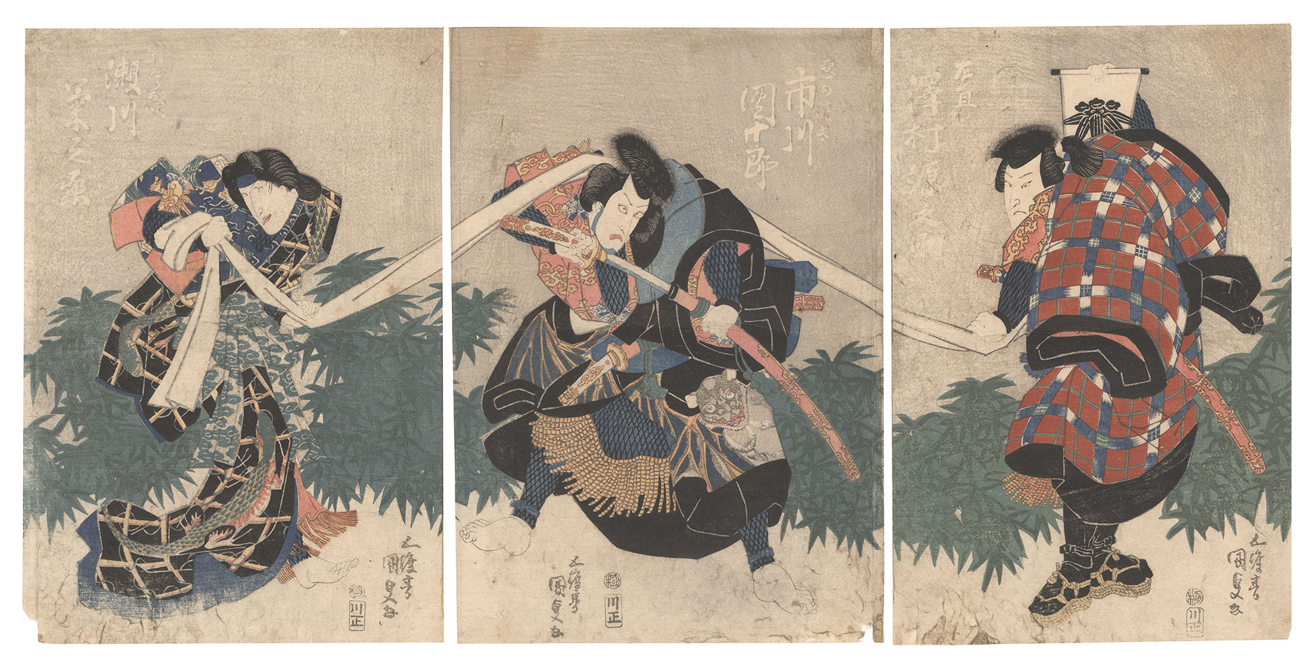 Kunisada I “Scene from a Kabuki Play”