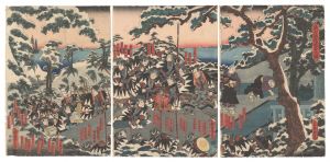 義士誠忠焼香之図　／　国政二代