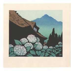 紫陽花（仮題）　／　海野光弘