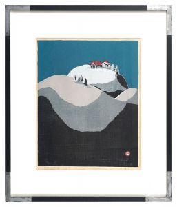 頂上の小屋　／　畦地梅太郎