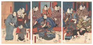 <strong>Kuniyoshi</strong><br>Kabuki Play: Kotoba no Hana Mo......