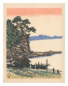 江差海岸　／　下澤木鉢郎