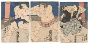 相撲絵　／　国貞初代