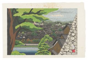 金沢十景 浅野川眺望　／　井堂雅夫