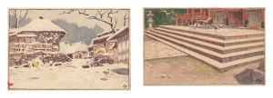 自筆風景画　／　大下藤次郎