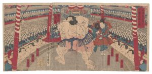 Imperial Viewing of Sumo Wrestling at Enryokan