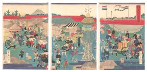 The Shokon Shrine on Kudanzaka Hill in Tokyo