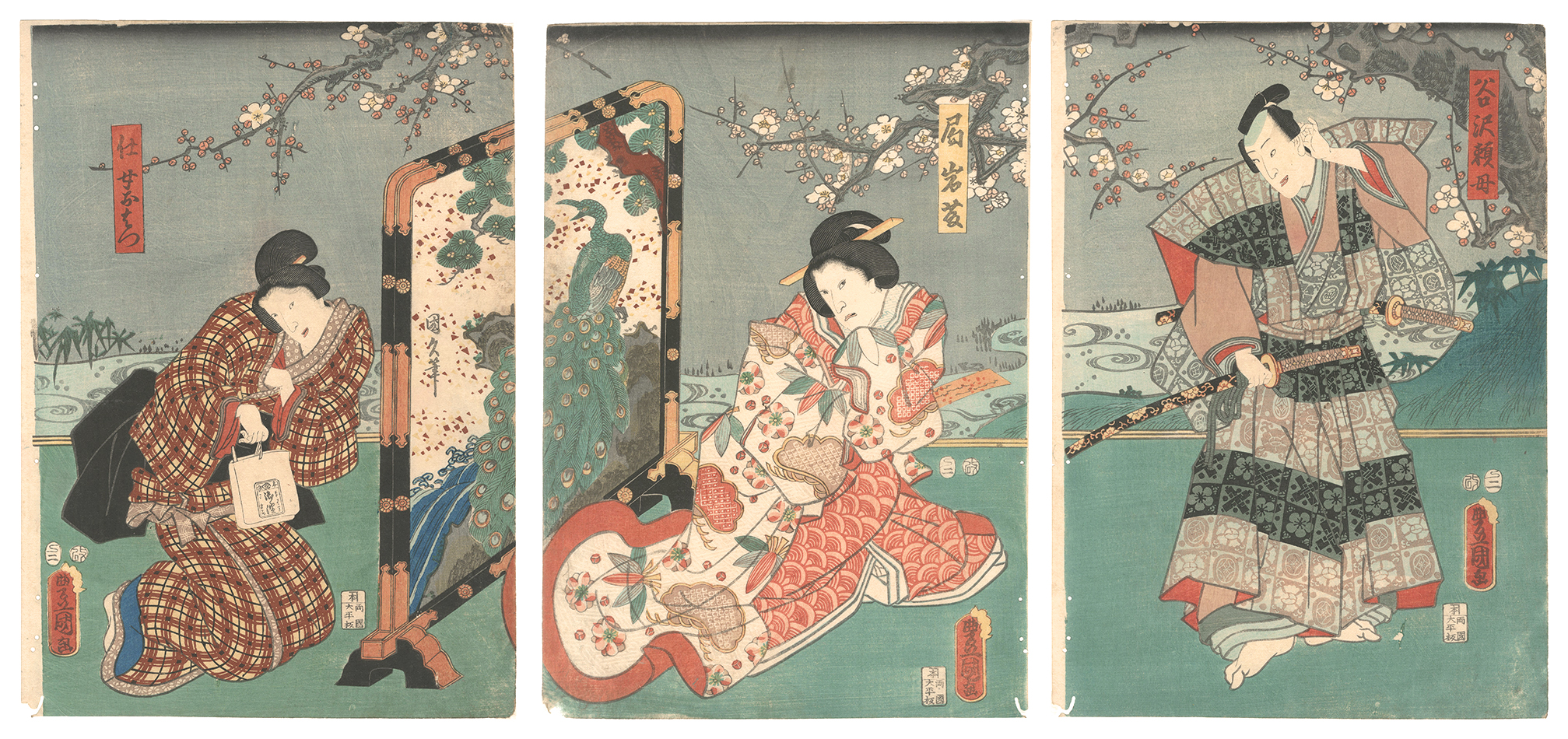 豊国三代「芝居絵」