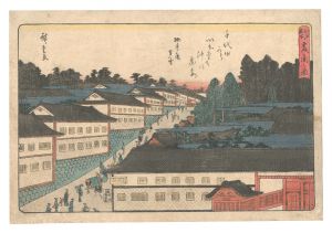江戸名所 霞か関之図 / 広重初代