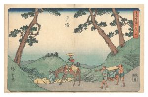 東海道五十三次　戸塚　／　広重初代