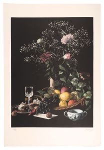Peony and fruit basket / Katori Takeshi