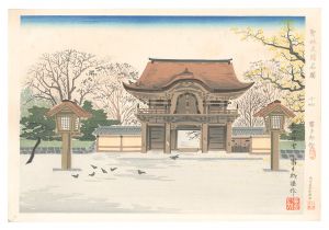 Holy Historical Sites / No. 14：Autumn Leaves of Owari Atsuta-Jingu / Tokuriki Tomikichiro