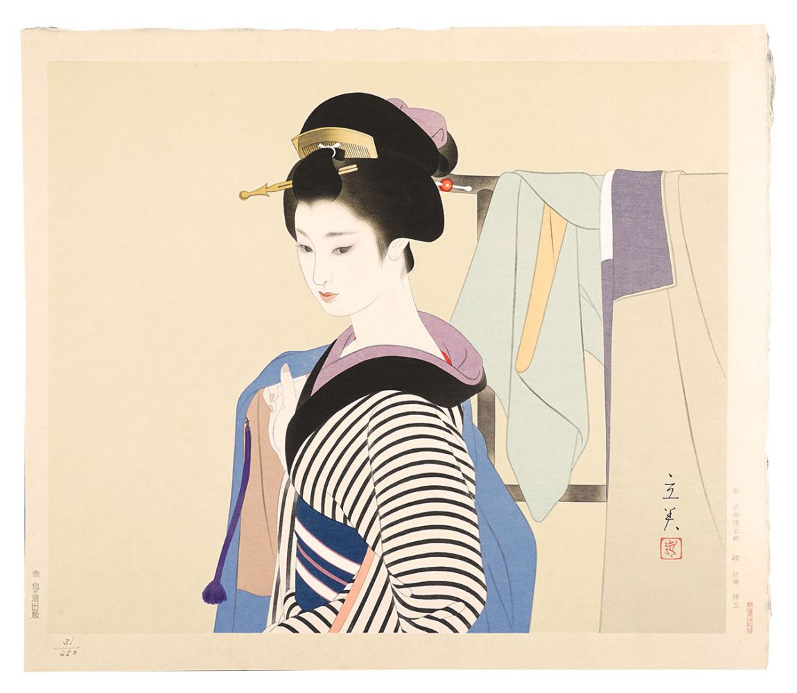 Shimura Tatsumi “Japanese Women / Haori (Jacket)”
