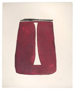 菅井汲「赤」