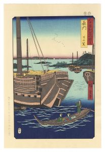 Famous Views of the Sixty-Odd Provinces / Nagato Province: Shimonoseki【Reproduction】	