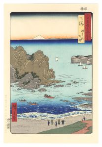六十余州名所図会　下総 銚子の浜 外浦【復刻版】