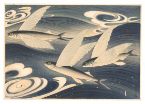Fish of Japan / No. 6 of Volume 1: Flying Fish / Ono Bakufu