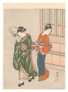 Eight Views of the Parlor【Reproduction】 / Harunobu