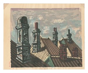View of Nagasaki (tentative title) / Tagawa Ken
