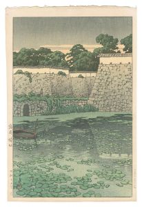 Ruins of Fukuoka Castle / Kawase Hasui