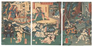芳員「忠孝仇討鑑」