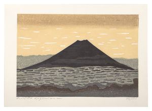 Thirty-six Views of Mt. Fuji in the HEISEI period / Towering over the Sea of Clouds / Hagiwara Hideo