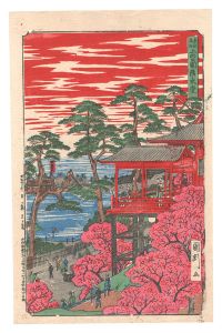 Famous Places in Tokyo / Kiyomizu Hall in Ueno Park / Kunitoshi