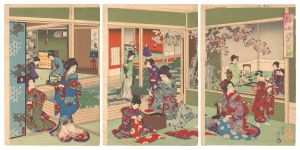 Illustration of Etiquette for Ladies / Chikanobu