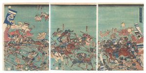 The Battle of Kawanakajima in Shinano Province