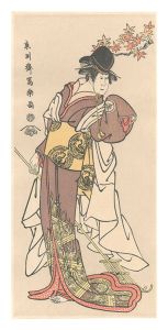 仕丁姿兼好妹千早 四代岩井半四郎【復刻版】