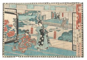 芳幾「仮名手本忠臣蔵　二段目」
