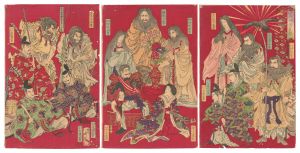 Mirror of Our Country’s Revered Deities and Esteemed Emperors / Chikanobu
