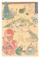 A Copybook of Comic Pictures /......