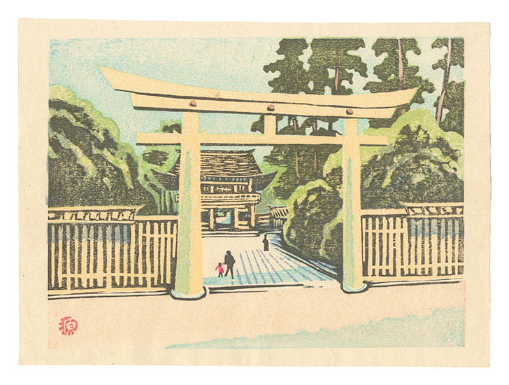 Yamaguchi Gen “Recollections of Tokyo / Meiji Shrine”