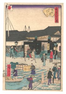 Thirty-six Views of Tokyo / Akashi Bridge, Teppozu